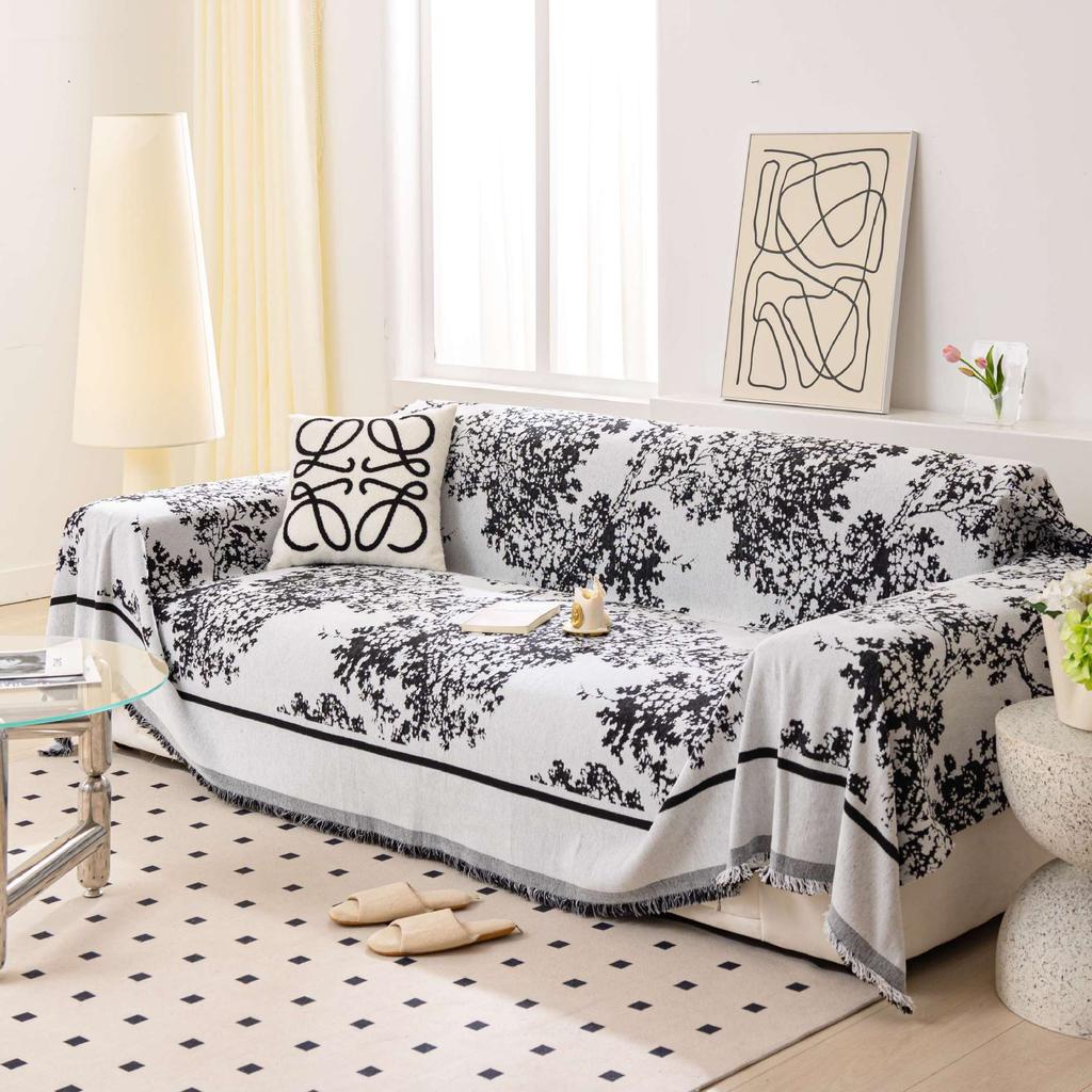 Potah na pohovku Látka Four Seasons Universal Pohovka Ručník Anti-Cat Scratch Polštářek Plný Potah Univerzální All-Inclusive Pohovka Deka Ins Style