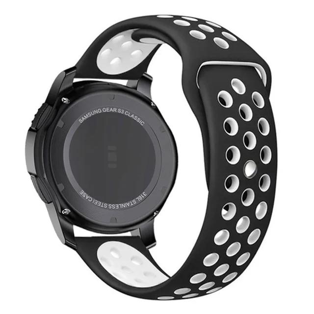 20mm 22mm Silicone Strap for Samsung Galaxy Watch 7 6 5 4 Classic 5pro/Gear S3 Bracelet for Huawei Watch 4/3/GT5 4 2e 46mm Band