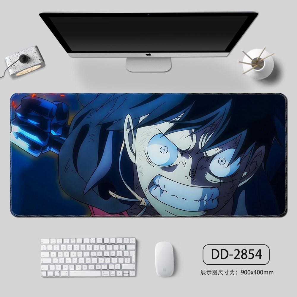One Piece Monkey D Luffy Splash Art Anime Extended Gaming Mouse Pad Large Desk Mat