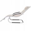 Elegant Modern EDEN Gray Lounger