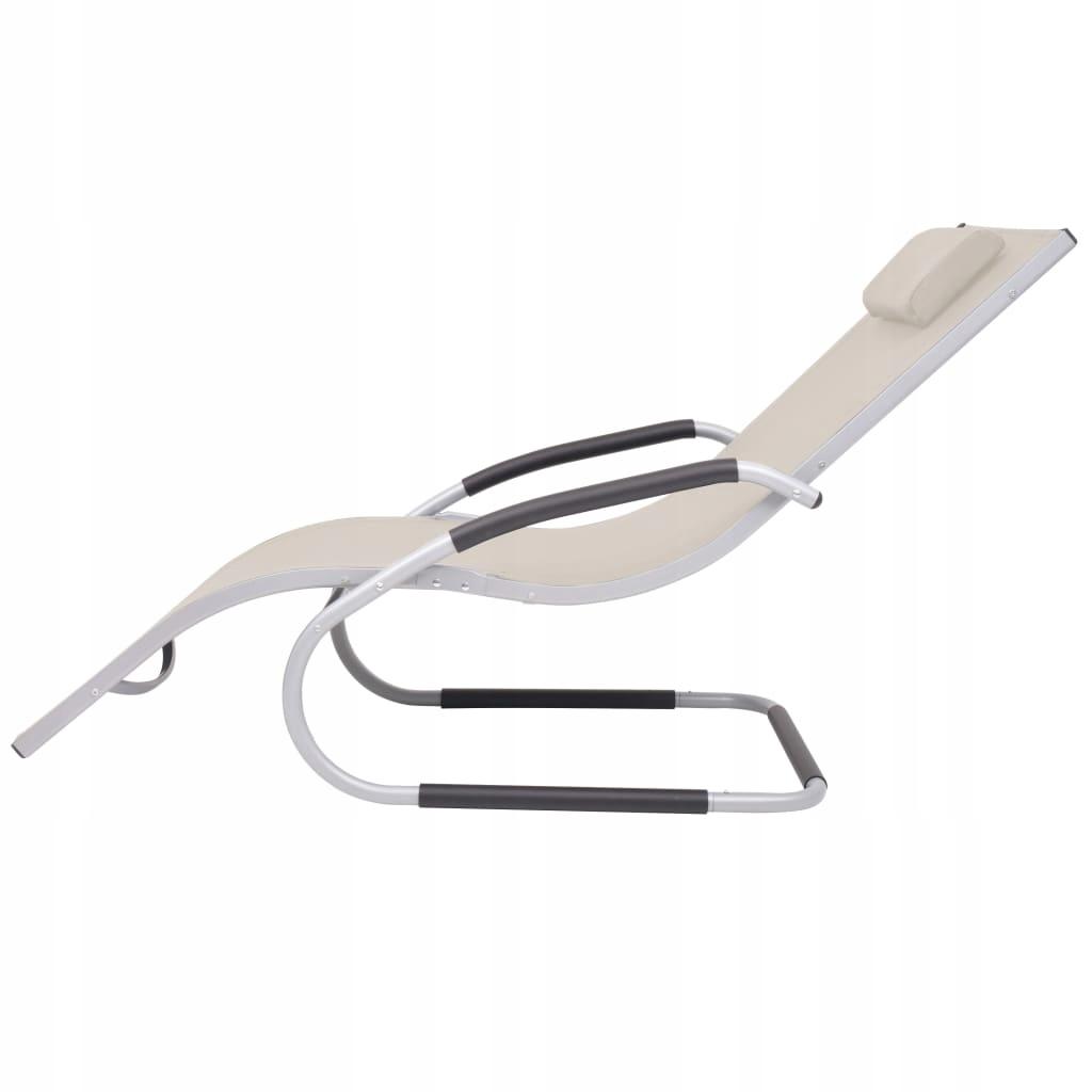 Elegant Modern EDEN Gray Lounger