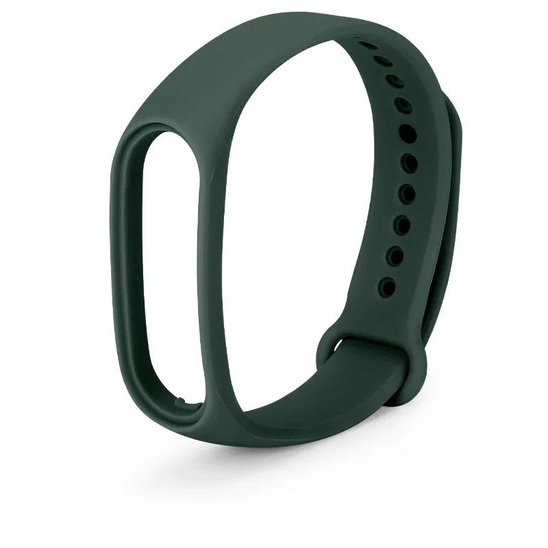 Watch Strap For Xiaomi Mi Band 7 6 5 4 3 Wristband Silicone Bracelet Wrist Straps Correa Mi Band 6 7 5 4 Smartwatch Accessories