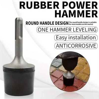 Rubber Power Hammer Electric Installation Tool Tile Leveling Hammer Floor Wall Installation Tool Easy Fix Tool