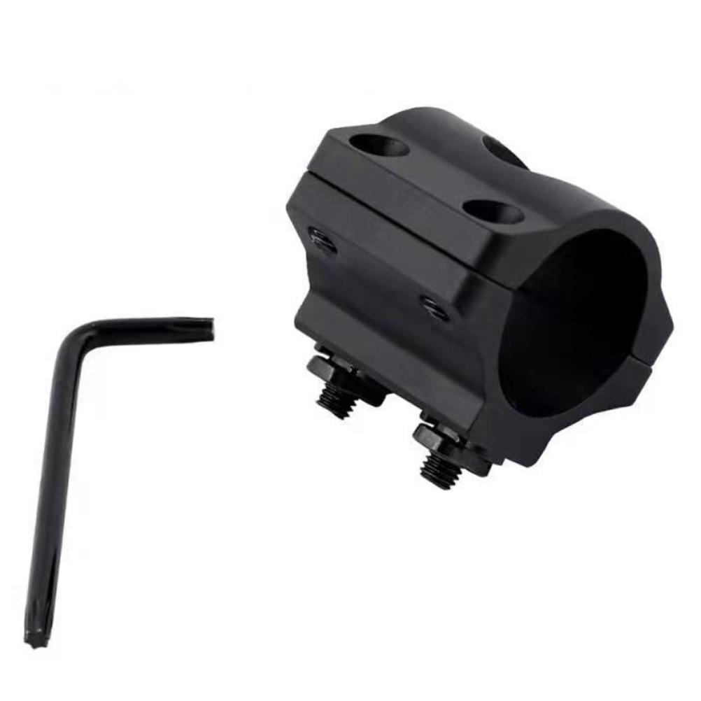 25.4mm Mlok Offset Flashlight Ring Mount for Mlok Rail System Aluminum Alloy Flashlight Mounting Bracket