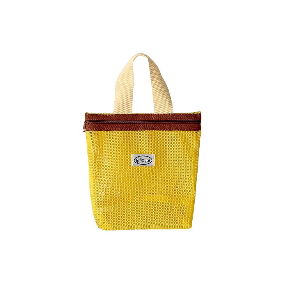 Mesh Women Cosmetic Bag Skin Care Storage Bag Zipper Makeup Bag Korean Storage Bag  Girls Lady