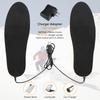 Wireless Electric Heated Insole Foot Warmers Battery Powered Heated Insoles Winter Warm Shoe Insoles For Working Skiing Hiking Camping