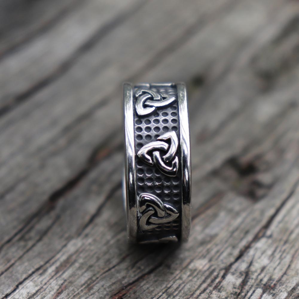 Vintage Celtic Viking Fashion Ring for Men