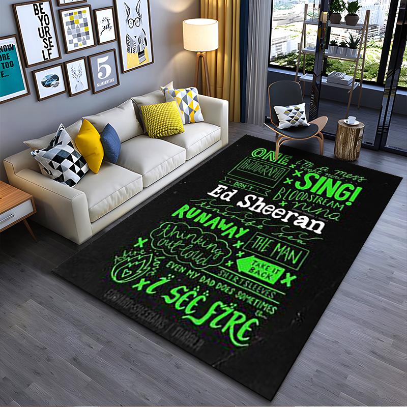 Luxury UFC MMA Fighting Championship Area Rug, Non-Slip Washable Throw Carpet for Living Room Bedroom Entryway Home