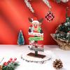 Christmas Wooden Signs Ornaments Merry Christmas Decorations for Home 2025 Xmas Desktop Ornaments Navidad Natal New Year 2026