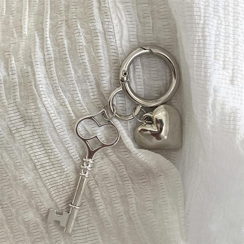 

1 шт. металлический ретро литературный серебряный любовный ключ кулон ювелирная сумка аксессуары пара брелок студент новый