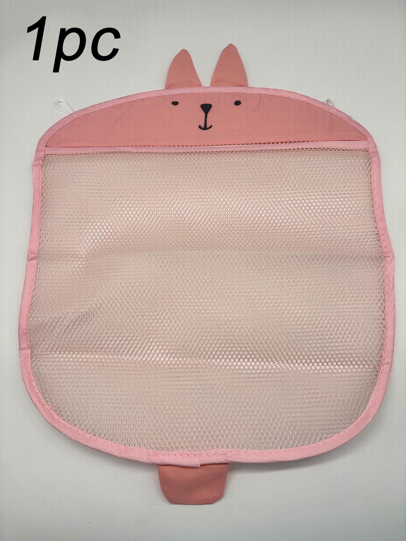 Bath toy storage bag. Hanging a mesh bathtub toy rack can make the bathtub toys dry faster. Bath toy storage box