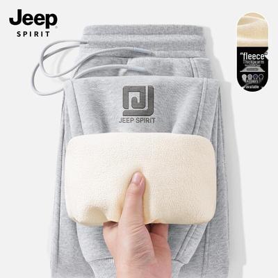 JEEP SPIRIT Herren Warme Jogginghose mit lockerem Schnitt