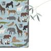 KICKEE Special Receiving Blanket (Spring Sky Zoo) – Swaddle for Newborns, Baby Blanket, Blankie