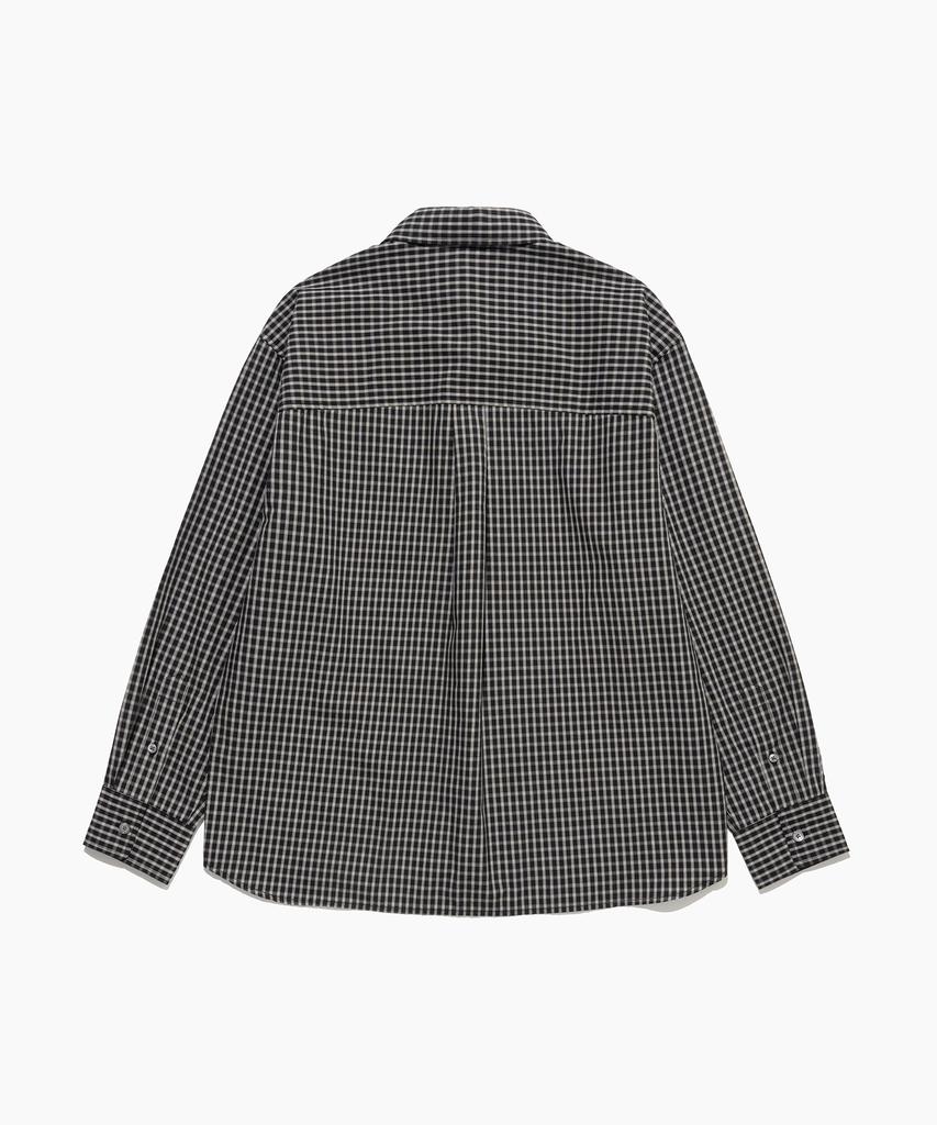 TTUDEMENT [2Colors] Grid Check Shirt