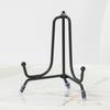 Iron Plate Support Stand Ornament Holder Display Stand Tabletop Artworks Decorative Plate Photo Frame Rack Tea Cake Rack