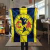 1PC Club America Patterned Flannel Blanket Suitable For All Seasons for Home Decor Warmth and Comfort Gifts Holiday Present