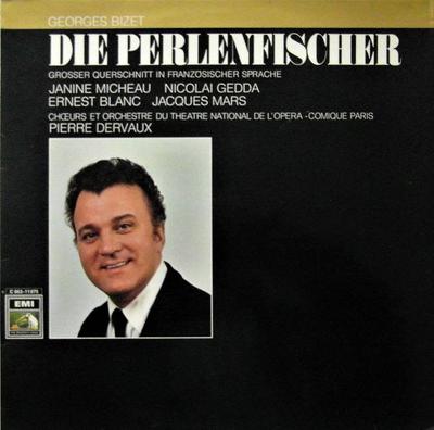 LP Record GEORGES BIZET JANINE MICHEAU NI Die Perlenfischer 1C06311075 Die Stimme Sein Germany Classical Used