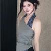 Dark Wind Printing Suspender Dress Women's Summer New Niche Designer Cold Department Thin Dress Women