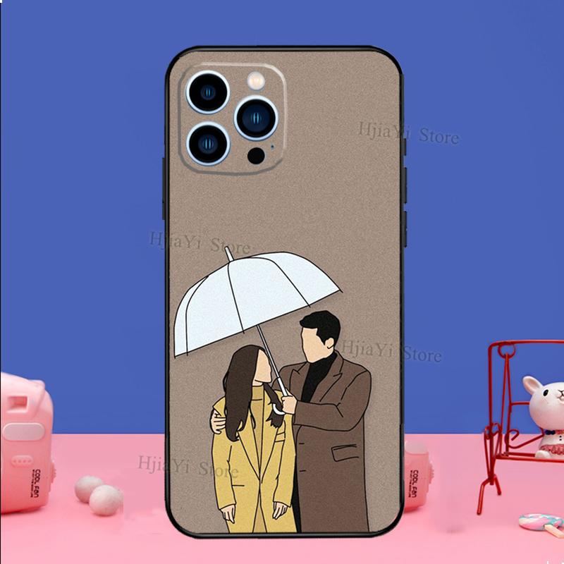 Crash Landing On You Phone Case For iPhone 16 15 12 13 Mini 11 14 Pro XS Max Plus X XR Silicone Cover