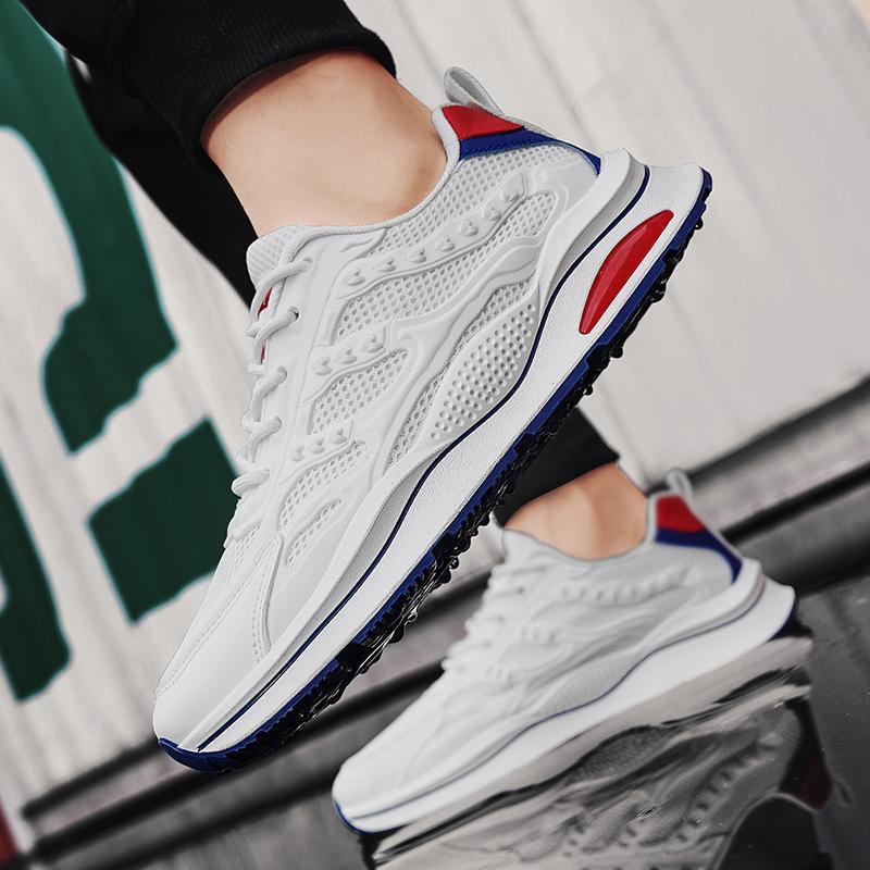 Men's Shoes 2025 Summer New Low-top Platform Sports Shoes Men's Fashion Casual Versatile Comfortable Dad