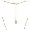 VIVIENNE WESTWOOD Natalina Saturn Crystal Shell Design Necklace Unisex Necklace Gold 630203D302R102