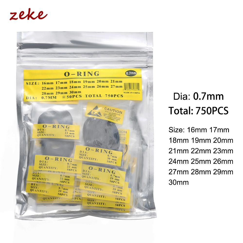 0.5/0.6mm/0.7mm Rubber O-Ring Waterproof Watch Back Cover Gasket Washers 31-40mm Watch Repair Tool Accessories for Watchmaker