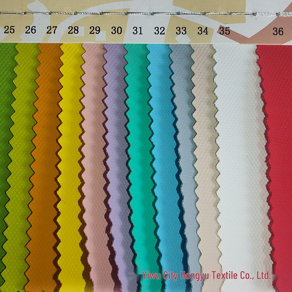 In-Stock Eco-Friendly Outdoor Bag Fabric: 600D Oxford Cloth with Release Paper Film Glue for Luggage and Handbags.