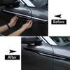 4pcs Piano Black Side Fender Cover Trim ABS Plastic for Land Rover Range Rover Velar 2017 2018 Car Accessories