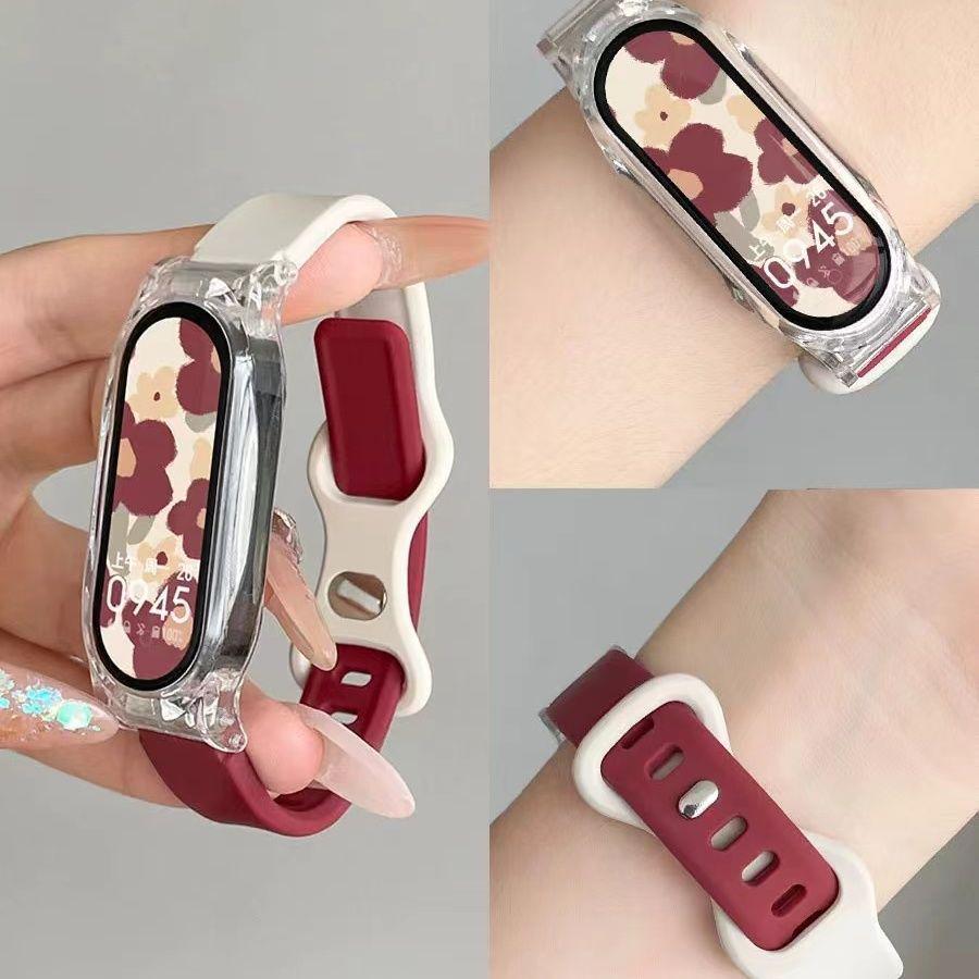 Stylish Multi-Function Sports Bracelet with Heart Rate Monitor and Custom Wallpaper – Perfect for Students