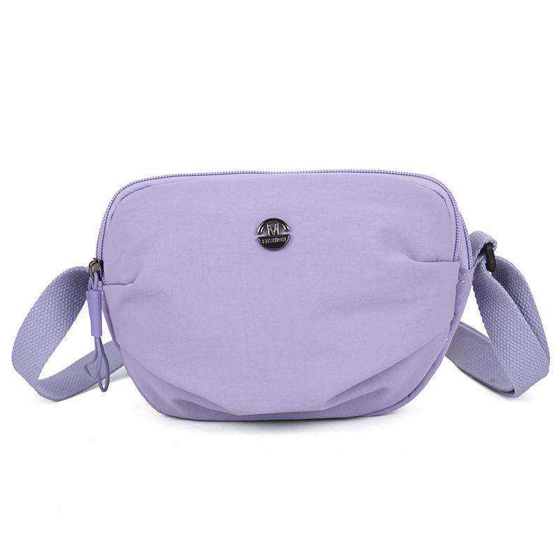 

Fashionable and Trendy Crossbody Bag Casual Single-shoulder Bag Portable Mobile Phone Bag фіолетовий