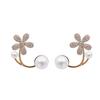 Stylish Women Stud Earrings Sparkling Accessory Delicate