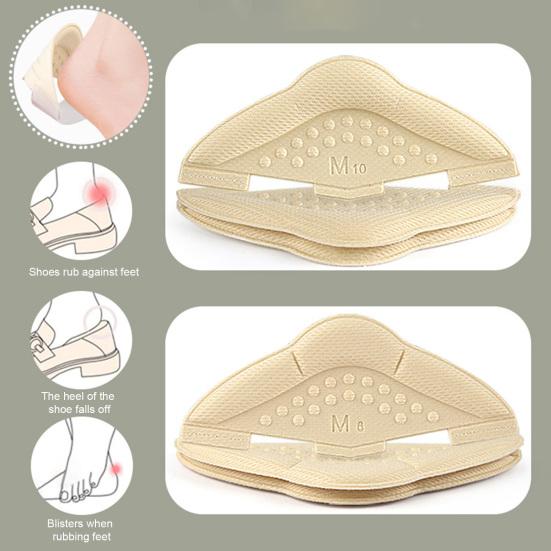 Heel Pads for Shoes Anti-slip Heel Grips for Men Women Self-Adhesive Cushion to Prevent Slipping Rubbing Blisters Foot Pain