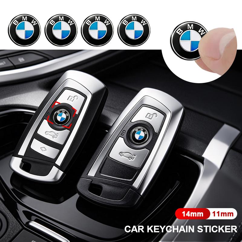 For BMW M E34 E36 E60 E90 E46 E39 E70 F10 F30 X5 X6 M3 M5 M6 E71 F01 Car Key Shell Sticker Key Remote Fob Decal Decoration