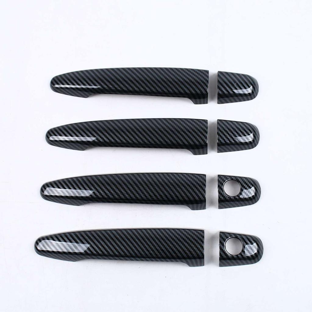 Cars Accessories Door Handle Cover For Toyota Land Cruiser Prado 120 J120 LC120 2003-2009 Car Decoration Styling Upgrade