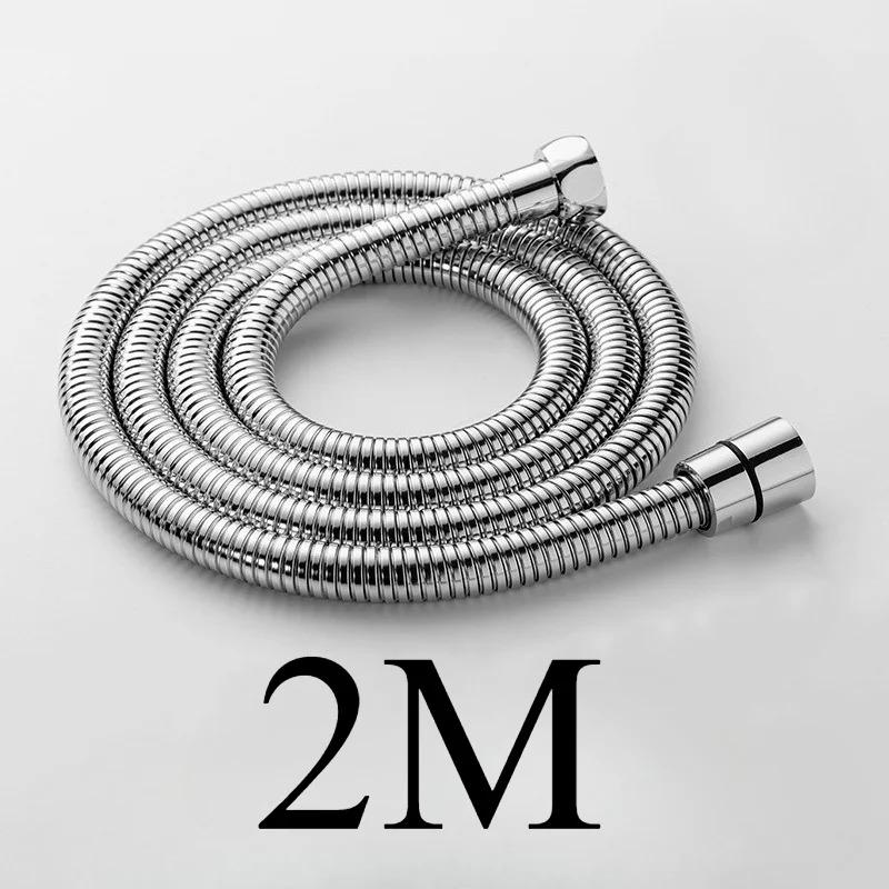 304 Stainless Steel Shower Hose High Quality Faucet Hose Flexible Shower Hose Thick Silicone Bathroom 3 Meter Shower