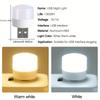Mini 5V USB Light 1W LED Lamp Eye Protection Reading Lamp Mobile Power Charging Book Lamps Night Lighting