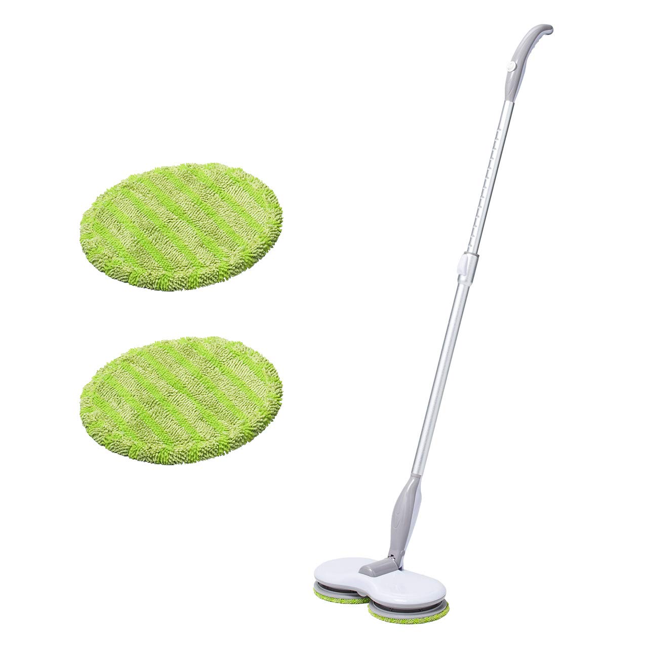 

Sanwa Direct Rotating Electric 60 Minutes of Continuous Comes with 2 Replacement For Floor Mop, Cordless, Rechargeable, Use, Extendable, Pads,