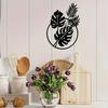 Temu Metall Silhouette Pflanze Wandhaken – Moderne Minimalistische Dekorationskunst