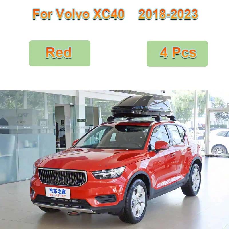 Painted For Volvo XC40  Accessories 2018- 4PCS Front Mudguards Splash Guards Rear MudFlaps Fender Flares Car Accessories