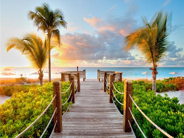 5D Diamond Painting Sunset Love Beach DIY Round Full Diamond Embroidery Kit Landscape Home Decoration Crafts