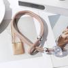 2Pcs Curtain Straps Easy To Operate Faux Crystal Decorative Buckle Curtain Ties Household Towel Holder Curtain Accessories