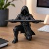 Portapenne Guerriero Ombra Stampato 3D Nero Organizer Multifunzione da Scrivania per Giocatore Ufficio Regalo