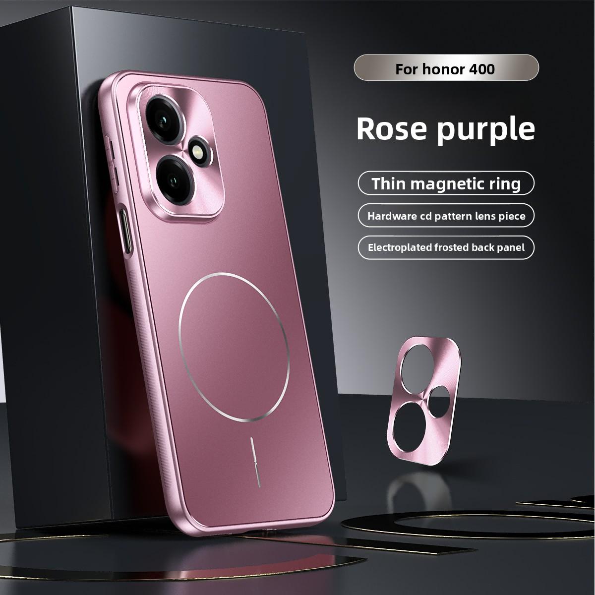 Для Huawei Honor 400 Pro Чехол Жесткий Матовый Magsafe Беспроводная Зарядка Защитная Задняя Крышка Для Huawei Honor 400 400Pro Корпус Телефона HONOR 400