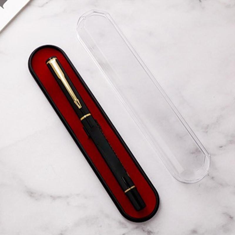 Clearly View Pen Box Compactly Rectangular Transparent Box For Pen Pencils Erasers School Office Organizers