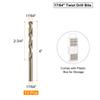 13pcs 17/64" 1/16" 7/32" 15/64" Twist Drill Bits M35 Cobalt High-Speed Steel Drill Bit for Metal Stainless Steel Drilling Tool