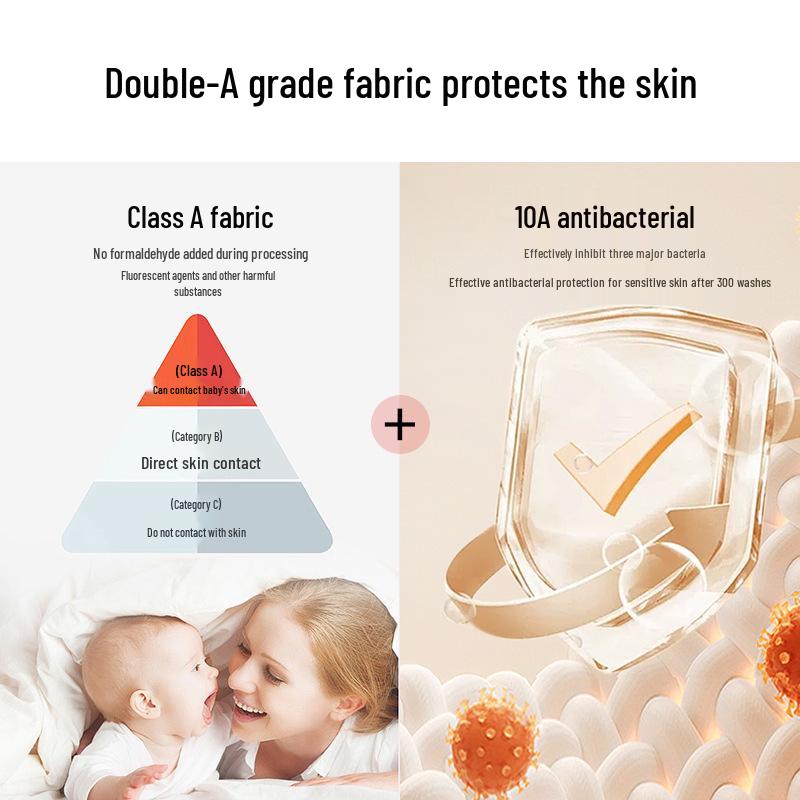 Cashmere Silk Round Neck Edged Antibacterial Fleece-Lined Women's Autumn Undershirt & Pants Set - Warm & Skin-Beautifying.