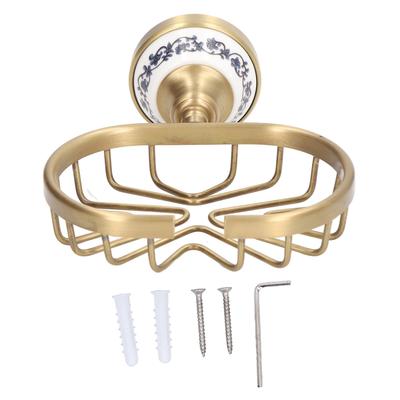Seifenablage Halter Korb Hohl Design Wasserdicht Rostfrei Wandmontiert Antik Badezimmer Seife