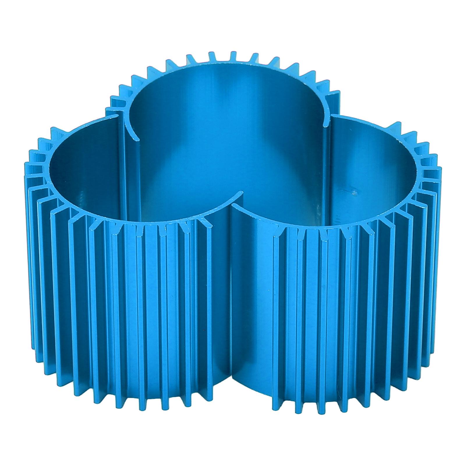 

3 шт. Алюмінієвий 370 Безколекторний Колекторний Двигун Радіатор Охолоджувальні Ребра для WPL C14 RC АвтомобіляСиній синій