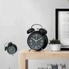 Metal Frame Silent Student Alarm Clock Luminous Table Clock Twin Bell Loud Alarm Clock  Living Room