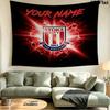 Arazzo Stampato Stoke City con Nome Personalizzato – Da Appendere alla Parete per Camere da Letto, Dormitori e Decorazioni per la Casa
